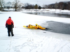Ice Rescue Training 013